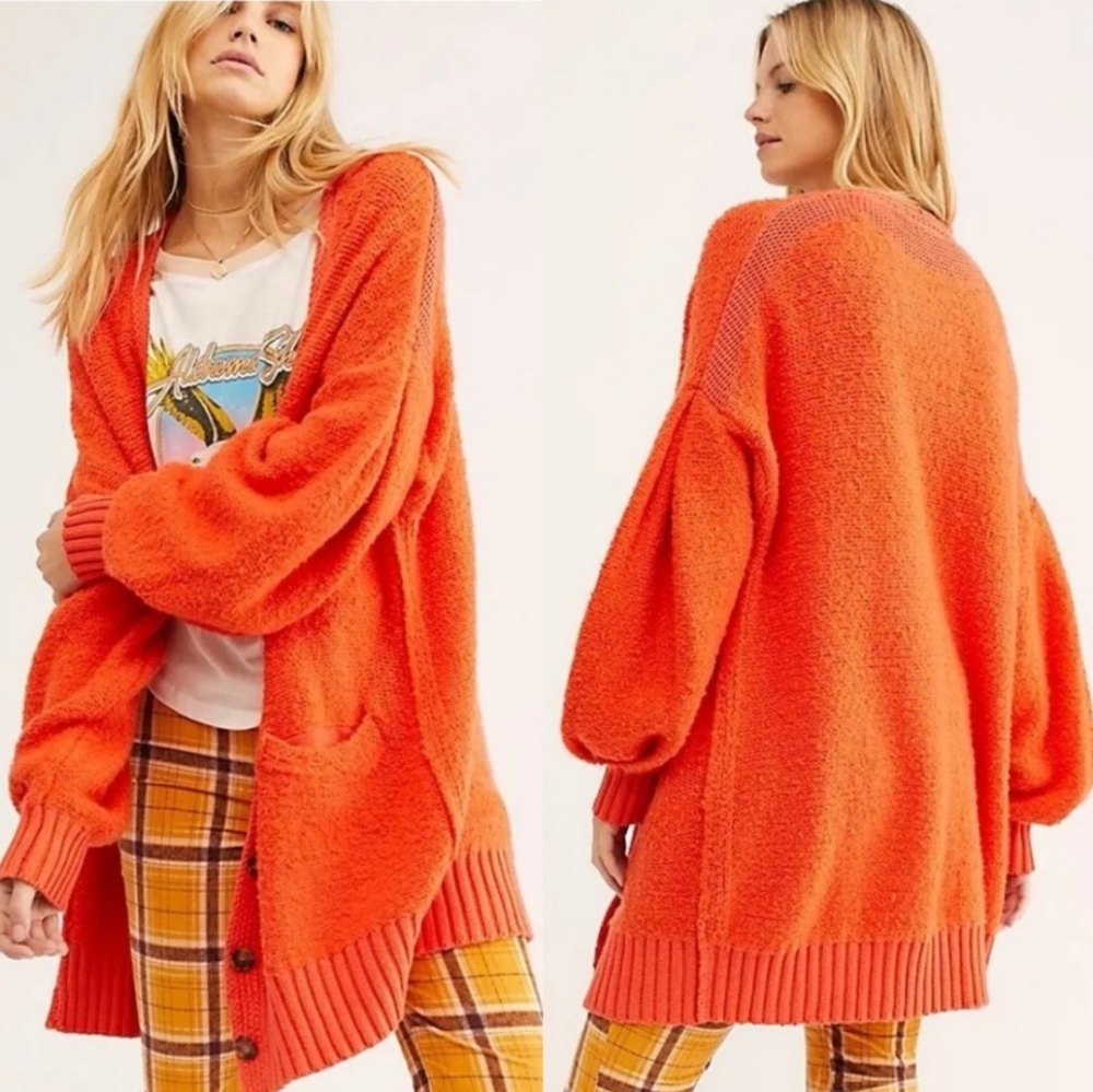 Freepeople Snow Drop Cardigan-Oversized